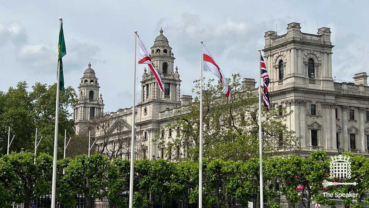 Over the coming days, a number of Channel Islands will be celebrating their national days. These are their Liberation Days, which mark the end of their occupation during the Second World War. Today we are flying the flags of Jersey and Guernsey outside the Palace of Westminster.