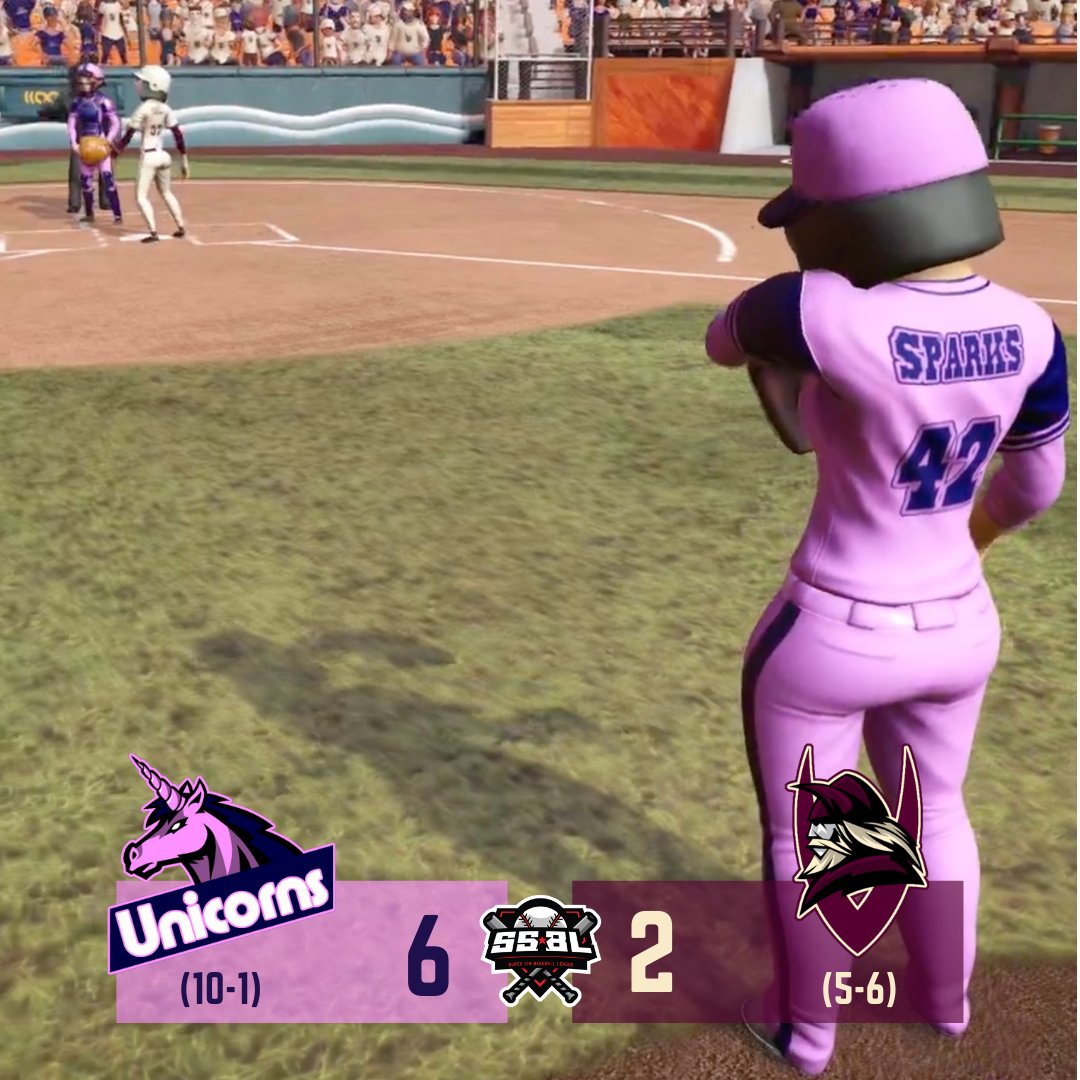 SSBLtv's tweet photo. Wednesday Night Recap 

@StingersSSBL keep rolling against @DragonsSSBL in the Game of the Night presented by @TurtleBeach 

@MythicSSBL hang 7 to beat the Liberty

The High Rollers get their 6th win in 7 games beating the Gauchos

@UnicornsSSBL hault the @VikingsSSBL momentum https://t.co/MnD0avn9tY