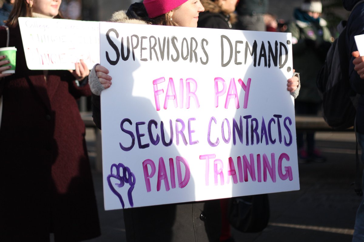 💥 WE HAVE A FIRST WIN ON PAID TRAINING 💥

Today the Uni confirmed that they will draft guidance that mandates Faculties to pay for supervision training they require . 

We now want the Colleges to follow the Uni's lead and pay for training too.

#Justice4CollegeSupervisors