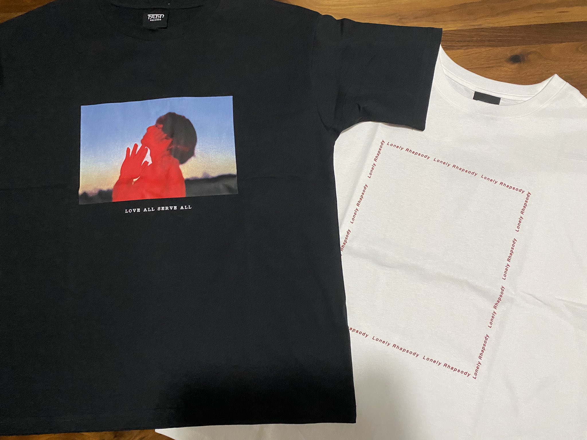 藤井風 Tシャツ ローリーラプソディ Lサイズ 藤井風 Tシャツ ローリーラプソディ Lサイズ 藤井風邪気味