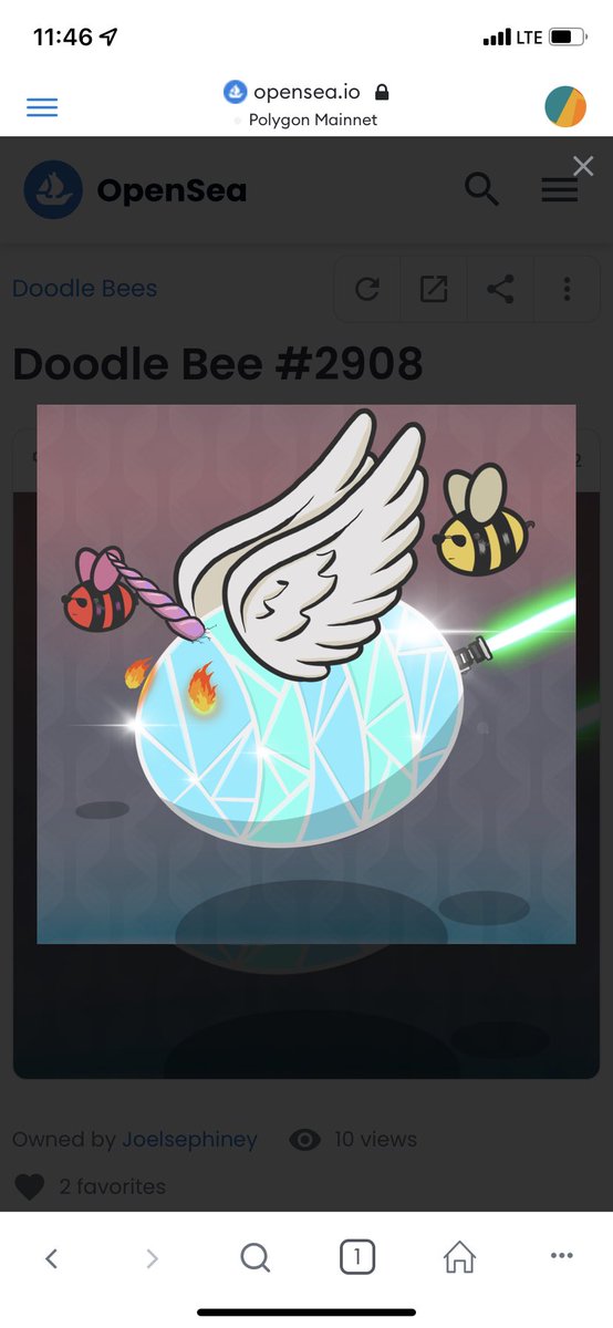 LittleTerror678's tweet photo. How about this #DoodleBEE right here!! I love the rarity!! @Doodle_Bees @KruzMon88 https://t.co/Q339AejqCW