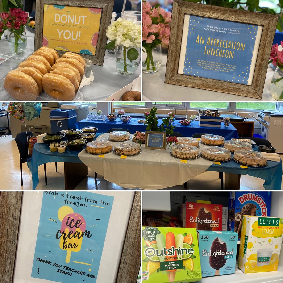 Huge shout out to all of the volunteers that donated items or their time to make sure our staff felt the Wolf Pack love during Staff Appreciation Week last week! Special thanks to Chairs Jen Whitesell and Chelsea Ross!