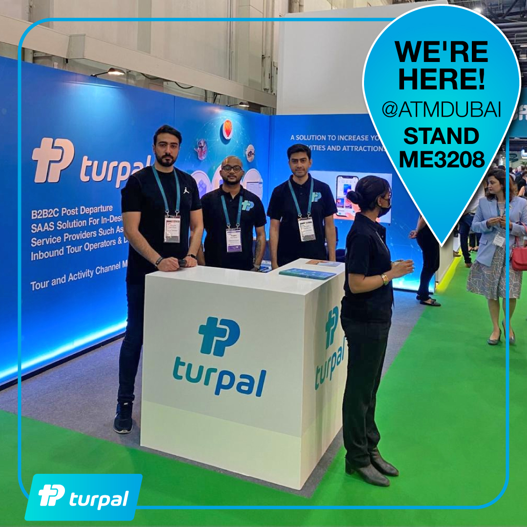 turpaltech's tweet photo. Your best travel companion is now at #ATMDubai!

📍 World Trade Centre Hall 3 - Stand ME3208
🗓️ May 9th-12th

A Solution to Increase Your Tours, Activities, and Attractions Sales—more at https://t.co/OcieMgiDub!

#B2B2C #SaaS #TravelSolution
@ATMDubai  #ArabianTravelMarket https://t.co/C9ngvuj2Hr