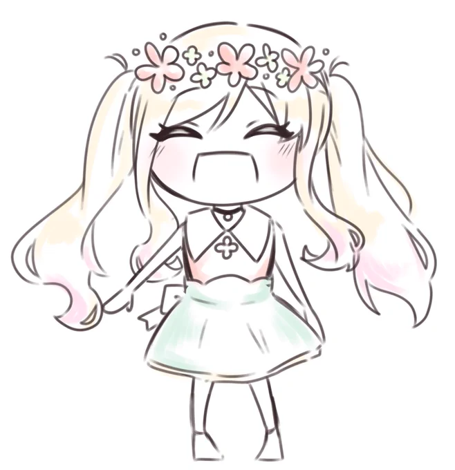 咲希ちゃん描こうと思ったけど上手くいかなかったから供養 