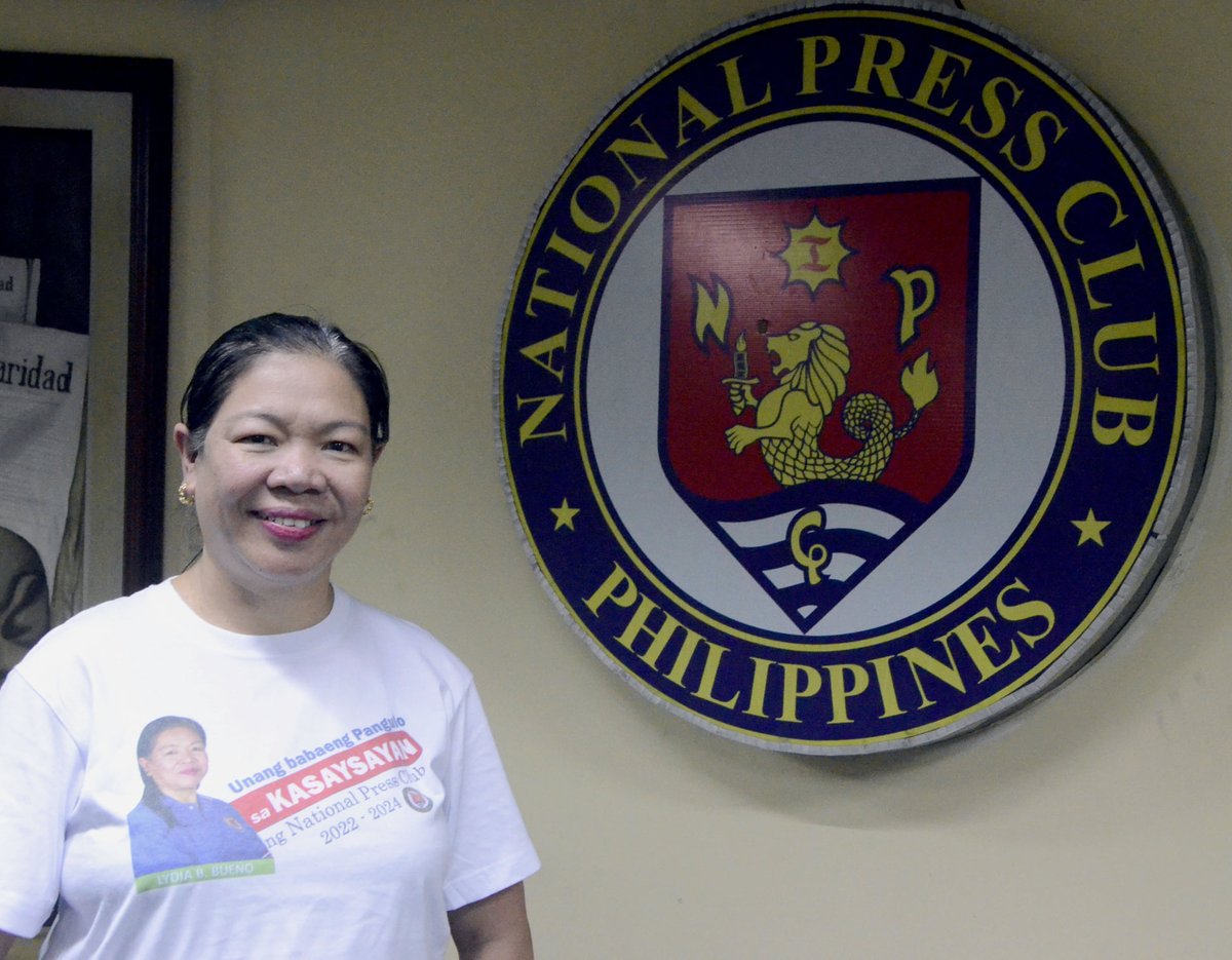 iorbitnews's tweet photo. National Press Club elects first woman president - https://t.co/mhWqJqEVcx

In a historic first, a woman has been elected President of the National Press Club of the Philippines.

Lydia Bendaña Bueno, managing editor of Remate News Central, was proclaimed next President of ... https://t.co/jomyiGssJq