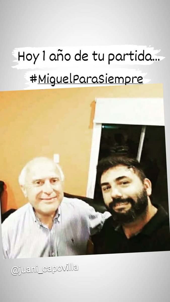 #MiguelParaSiempre