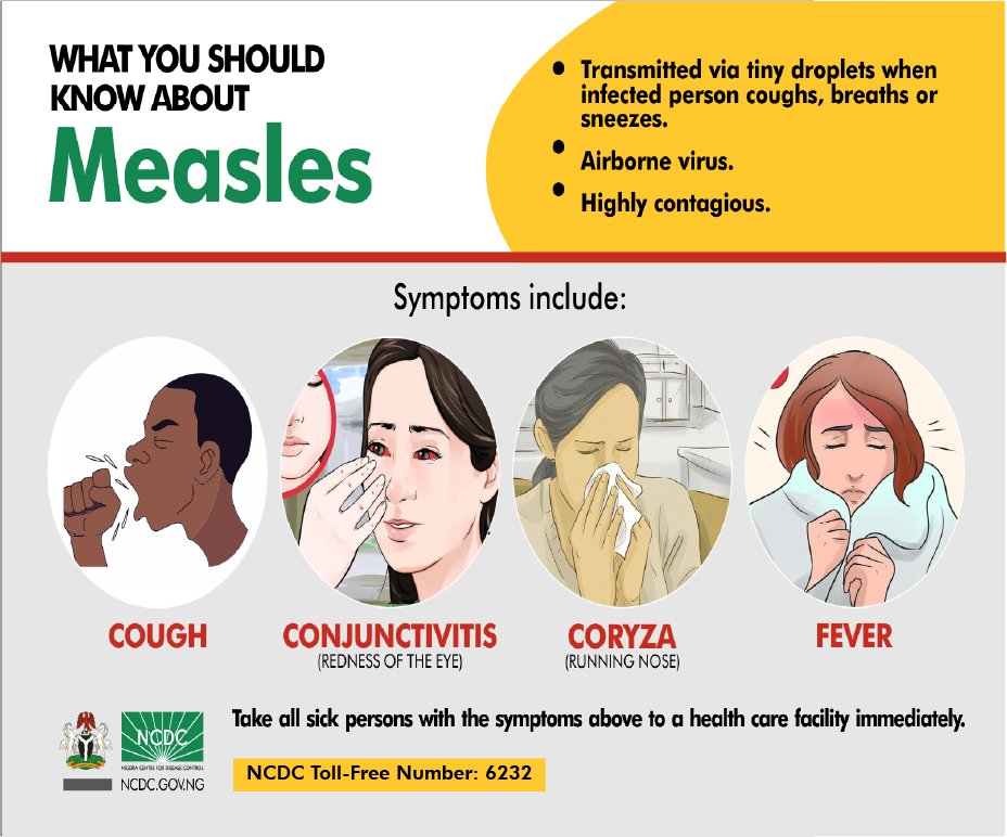 NCDC on Twitter "Measles is an acute, highly infectious disease with
