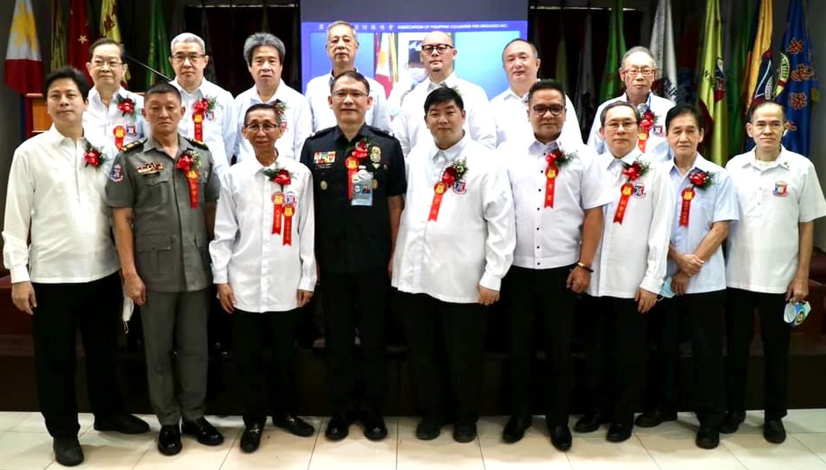 iorbitnews's tweet photo. New PH volunteer fire brigade officers inducted - https://t.co/Dv9VNEoQex

The Association of Philippine Volunteer Fire Brigades, Inc. celebrated its 46th anniversary and 47th induction ceremonies last 24 April 2022. In ceremonies held at its headquarters in Malate, Manila, l... https://t.co/HFXJZ3YuA2