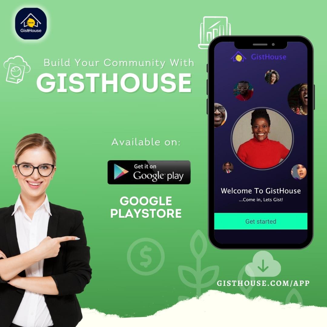 Gisthouseapp's tweet photo. Build Your Community With Gisthouse.
Come On, Let's Gist:
https://t.co/EHbKjbRG7t
#Gisthouse #GistFest #audioconversation #audiochatapp #Africangist #audioconversationapp #audiodropin #conversationapp #Gistfest2022 #audiodropinapp #gistingapp #audioapp #audioapps #monetize https://t.co/pa9X5LdPKF