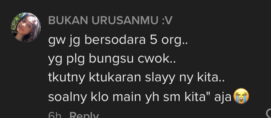 AREAJULID's tweet photo. Dis! Penggunaan kata slay kok malah jadi kek gini?
Comment section tiktod nih makin kesini makin kesana😭😭😭 https://t.co/VxjGsxNyg1