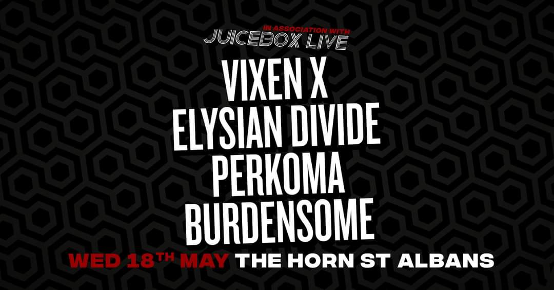 We ain't messin around, we've already got the next show booked and its right around the corner! May 18th people and we're kicking off the show at The Horn with Perkoma, Elysian.Divide and Vixen X
 We don't care its a school night, we'll see you there!
facebook.com/events/s/vixen…
