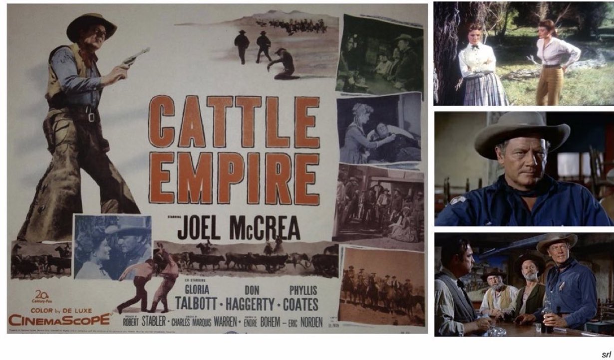 Cattle Empire (1958) Western DVD