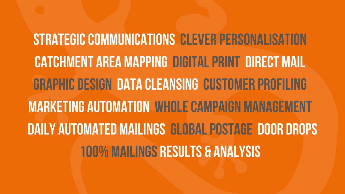 GeckoDirect's tweet photo. Are you looking for a strategic communications partner?

We help companies of all sizes communicate effectively.

Driven by data, intelligent marketing technology, clever data processing staff, creative thinking, and innovative implementation.

We have it all under one roof! https://t.co/Vwsa18wlzI
