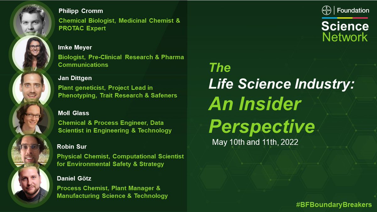 BayerFoundation's tweet photo. Tomorrow we open the door to the life science industry for the early career researchers @BayerFoundation Science Network. Thanks to all the great speakers! #lifescience #phdchat https://t.co/q8dlD49Mgc