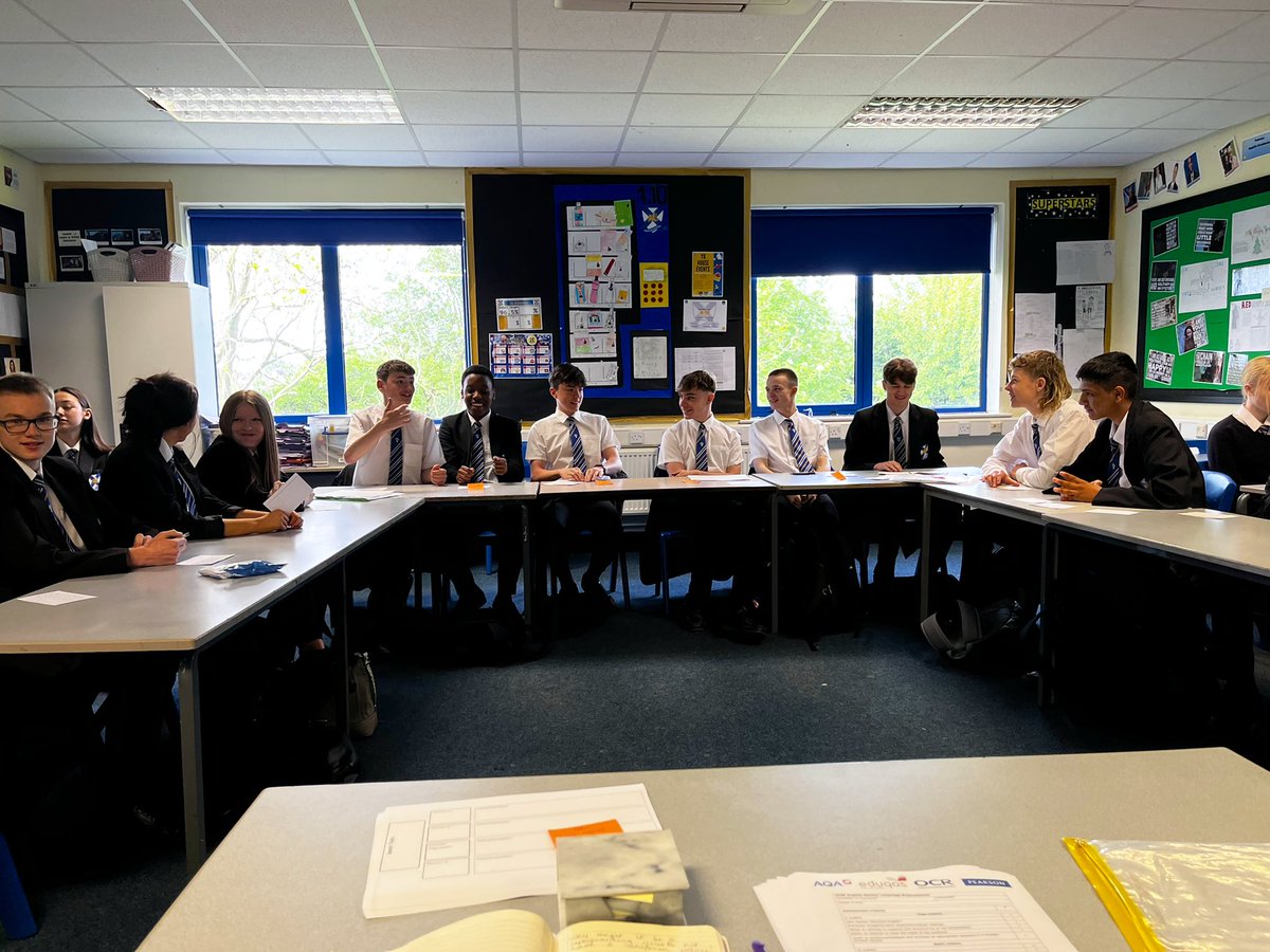 What a wonderful morning to finally see the hard work and preparation pay off for 10X3 in their Speaking and Listening exam. Students argued thoughtful and pensive points in a debate about uniform policies in school in such a mature manner. So proud🤩<a href="/WalesEnglish/">WalesEnglish</a> <a href="/WalesHigh/">Wales High School</a>