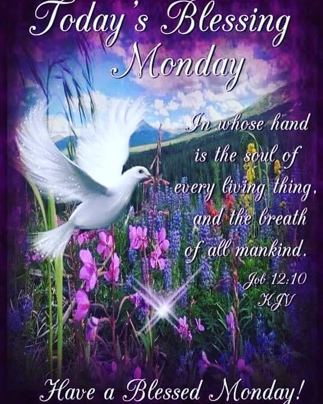 Monday Blessings With Bible Verse