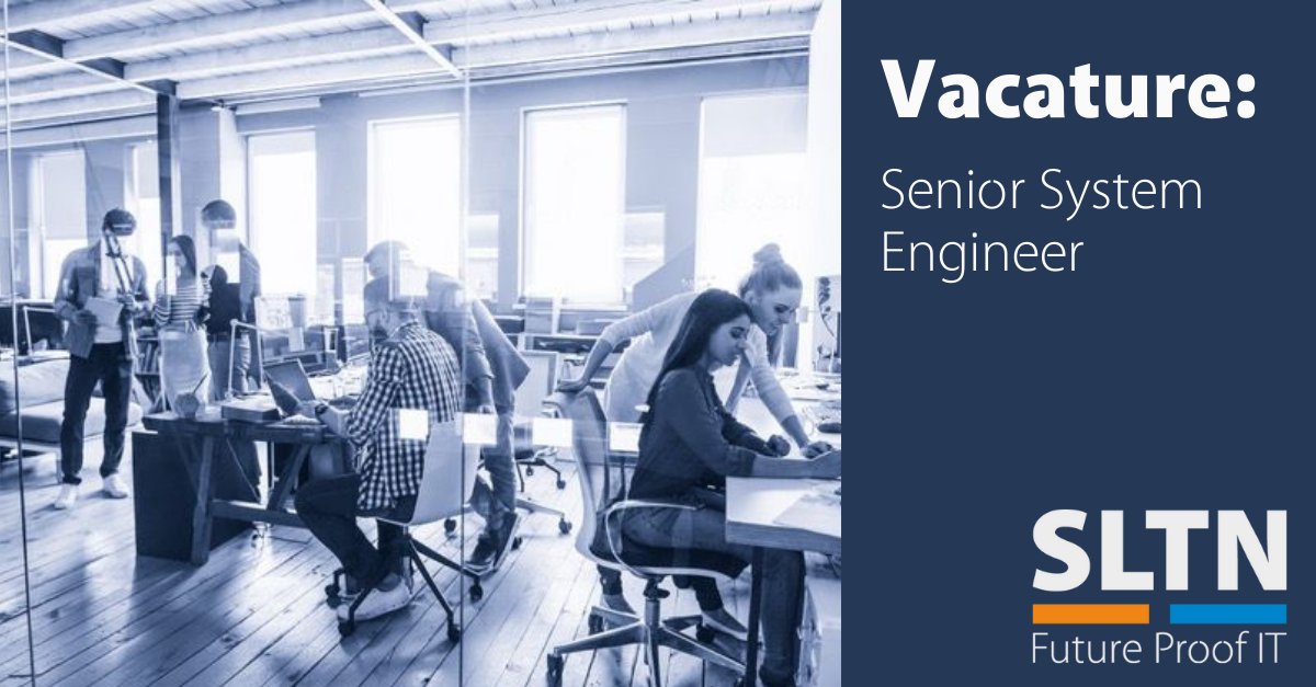 Senior System Engineer opgelet, wij zoeken jou!

Als Senior System Engineer ontzorg jij bij SLTN de klant door optimale inrichting en advisering over de juiste oplossingen. Heb je interesse? Bekijk dan hier de gehele vacature en solliciteer: buff.ly/3805WpZ
#ithiring