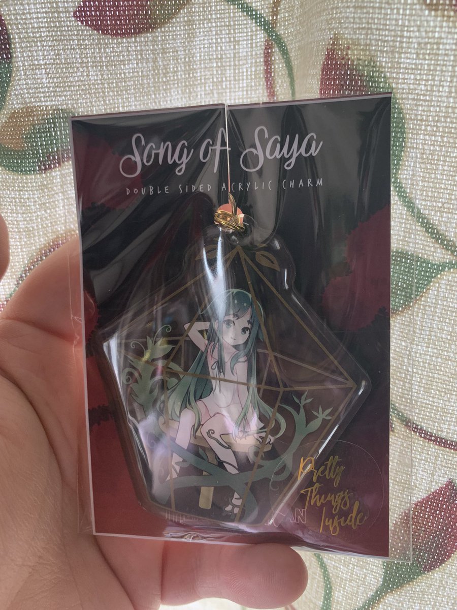 SuperZeldaGirl's tweet photo. Got this beautiful Saya no Uta charm from @theartthatran on Etsy today it’s so pretty absolutely love it! Also loved the packaging, looked so nice! 🥰 https://t.co/ATVKXFTMwB