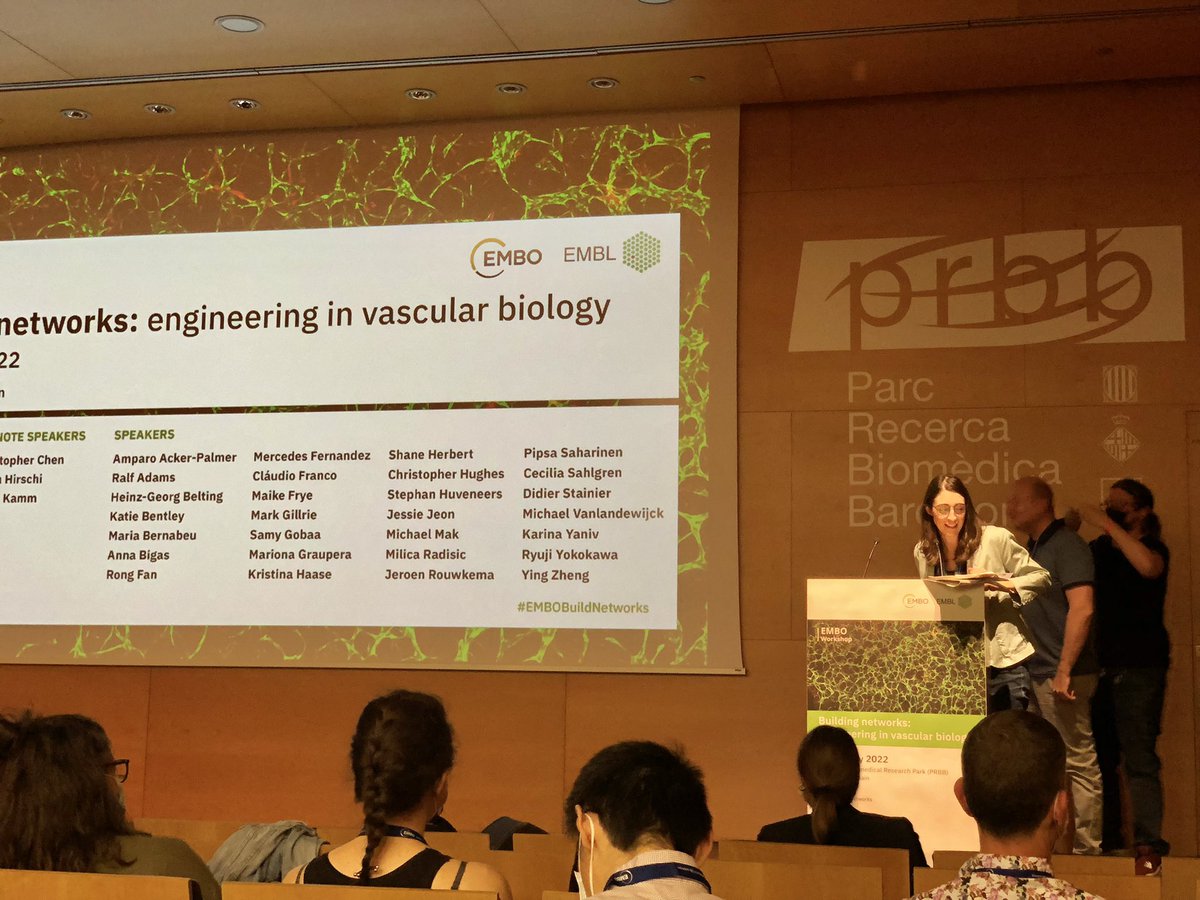 James Sharpe (@_jamessharpe) on Twitter photo <a href="/marietabernabeu/">Maria Bernabeu</a> continuing the #EMBOBuildNetworks workshop which is bringing together interdisciplinary scientists from different backgrounds to think about engineering vascular systems. <a href="/marietabernabeu/">Maria Bernabeu</a> continuing the #EMBOBuildNetworks workshop which is bringing together interdisciplinary scientists from different backgrounds to think about engineering vascular systems.