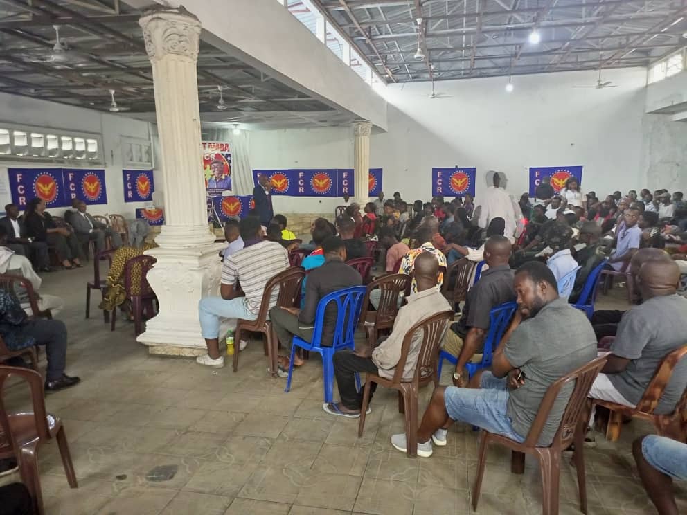 kumumbeya's tweet image. #RDC | La fédération Mont-Amba du Front Citoyen pour la République, #FCR, parti cher à l'hon. 
@EwangaOfficiel était en Matinée politique le samedi 07.05.2022 pour une mobilisation tous azimuts de ses membres dans la perspective des échéances électorales prochaines. 

#Cap2023