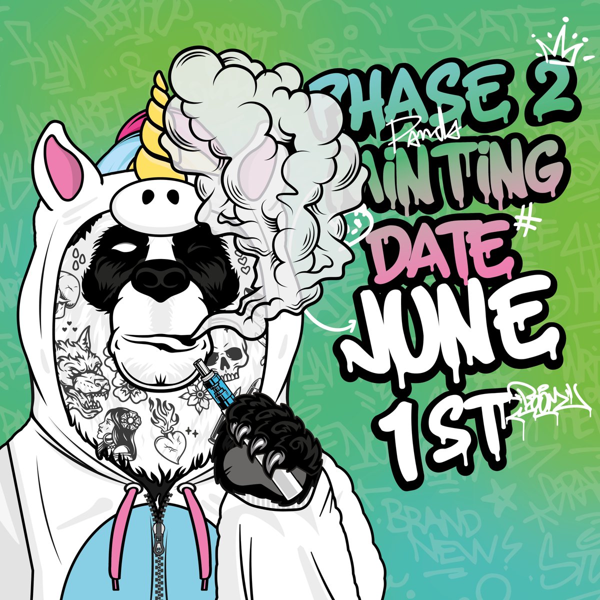 UrbanPandasNFTs's tweet image. Hello humans!! We are proud to inform you that we already have our Minting Date here!! We are going to put up for sale only 500 NFTs on June 1st‼️

📆Date: June 1st
💰Price: 0.5 SOL
📦Available Supply: 500 NFTs

#NFT #NFTs #NFTdrop #NFTProject #NFTCommunity #NFTcollector