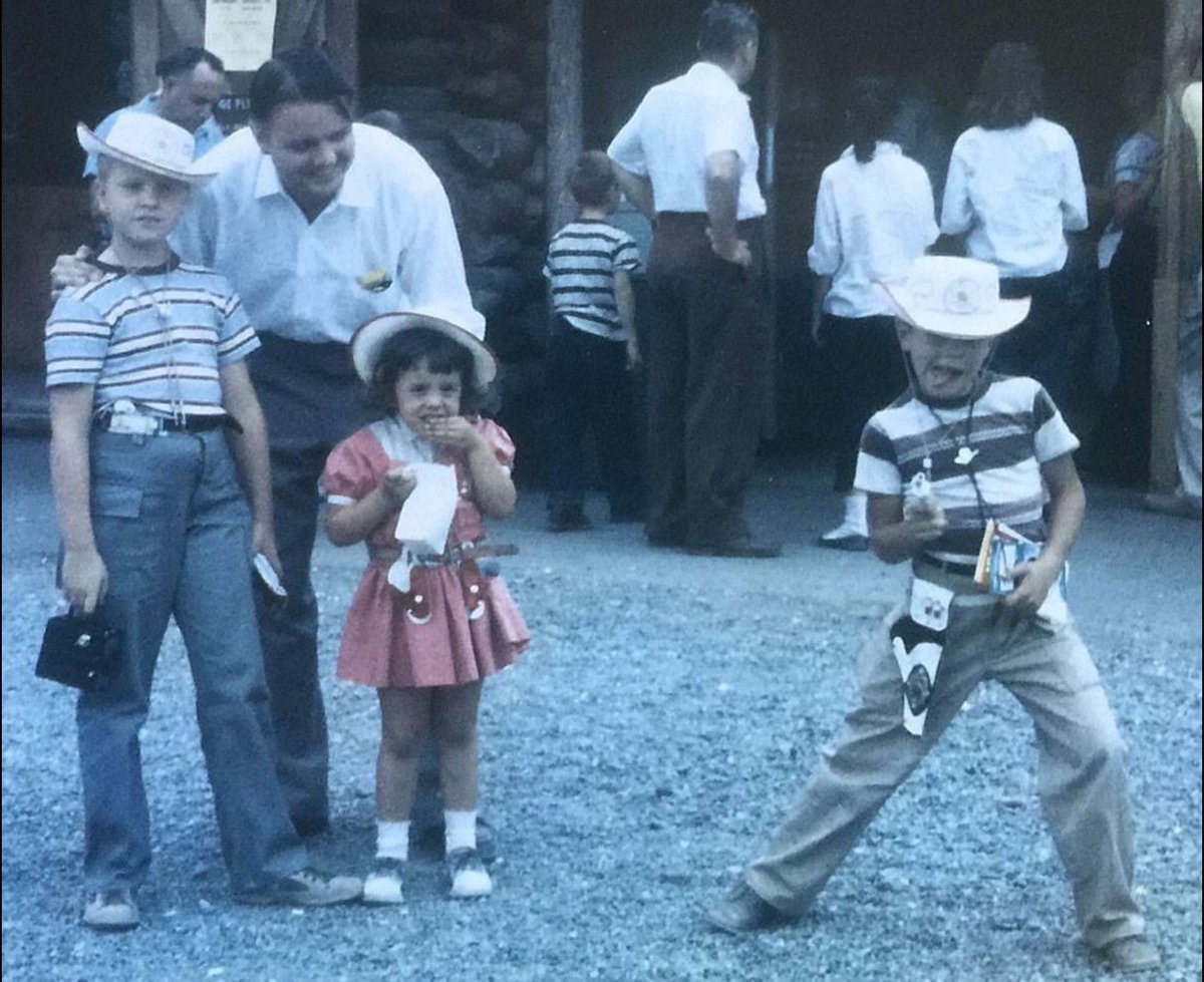 GSammonWrites's tweet photo. Because he had swagger then and today, happy birthday @ricksammon Love being your little sister! #birthday #Brothersister #brother #monday #freedomland #loveydovey157 https://t.co/7HEe5Cu0Rk