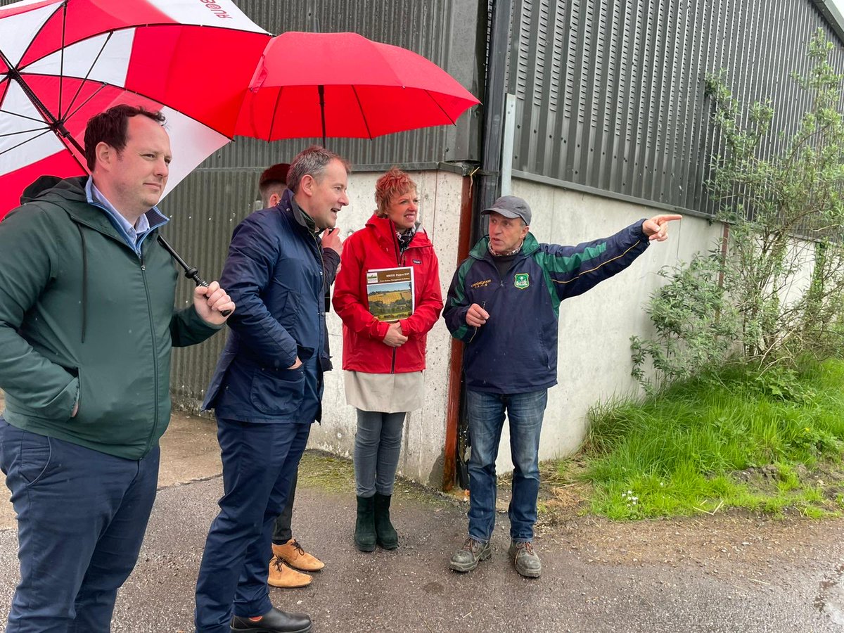 ivanabacik's tweet photo. Delighted to hear about the great work on #biodiversity being done by Donal Sheehan, Sinead Hickey &amp; team at the inspirational ⁦@bride_project today⁩ in #Ballyarra #Castlelyons #Cork #sustainablefarming ⁦@seansherlocktd⁩ https://t.co/F30Giw6i3M