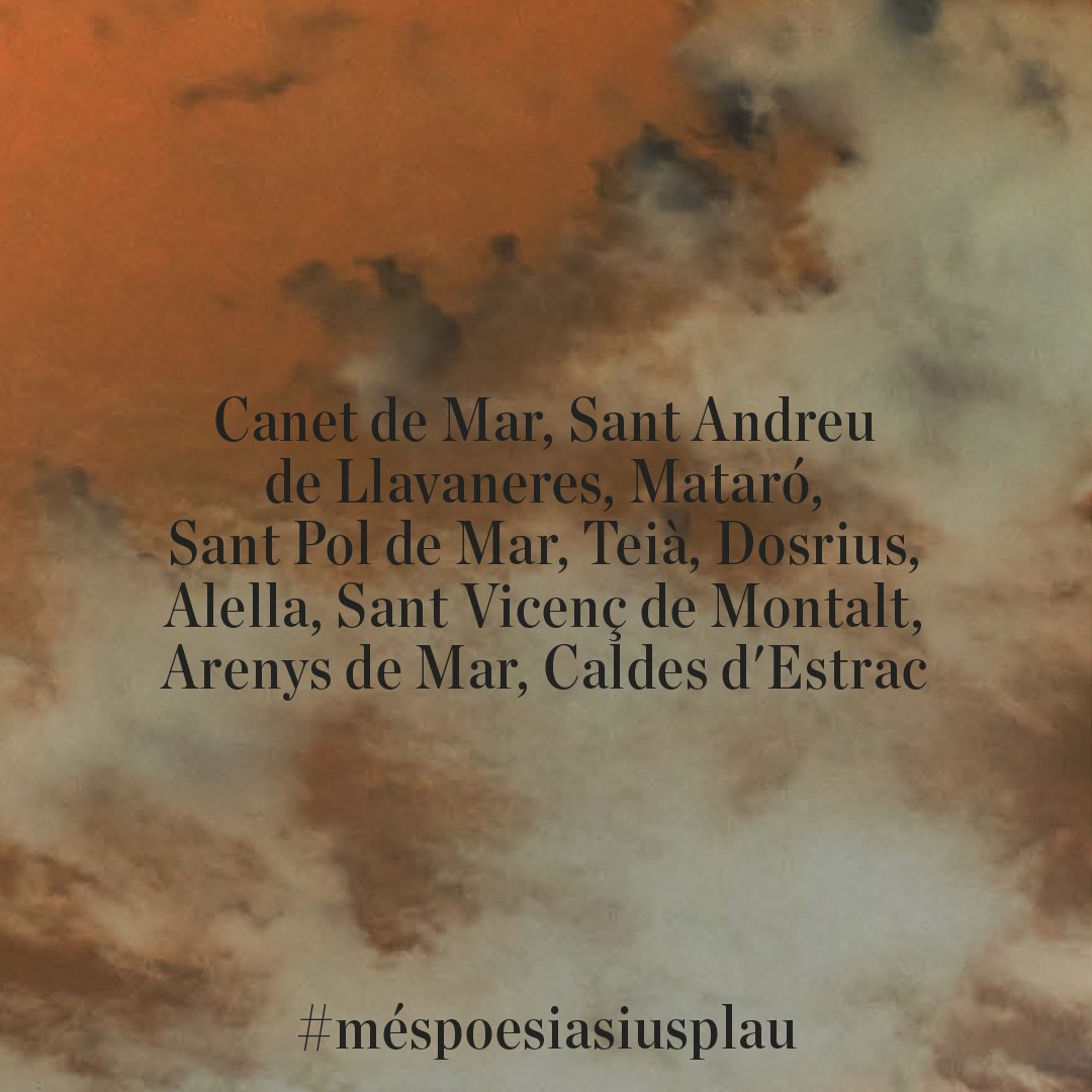 Festival POESIA i + tweet media