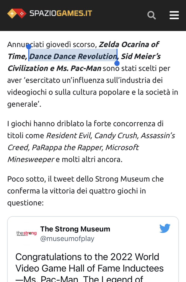 MrCrocchetto's tweet photo. Fiero di aver contribuito a far vincere  #DanceDanceRevolution 🕺🏻 https://t.co/9IPXntUna9