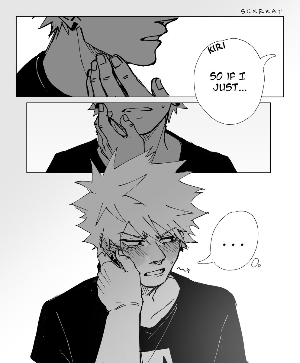 scxrkat_'s tweet photo. First kiss (4/8)
this has no plot really?? its mostly just self indulgence aksgakj
#kiribaku #krbk https://t.co/uS98tchB72