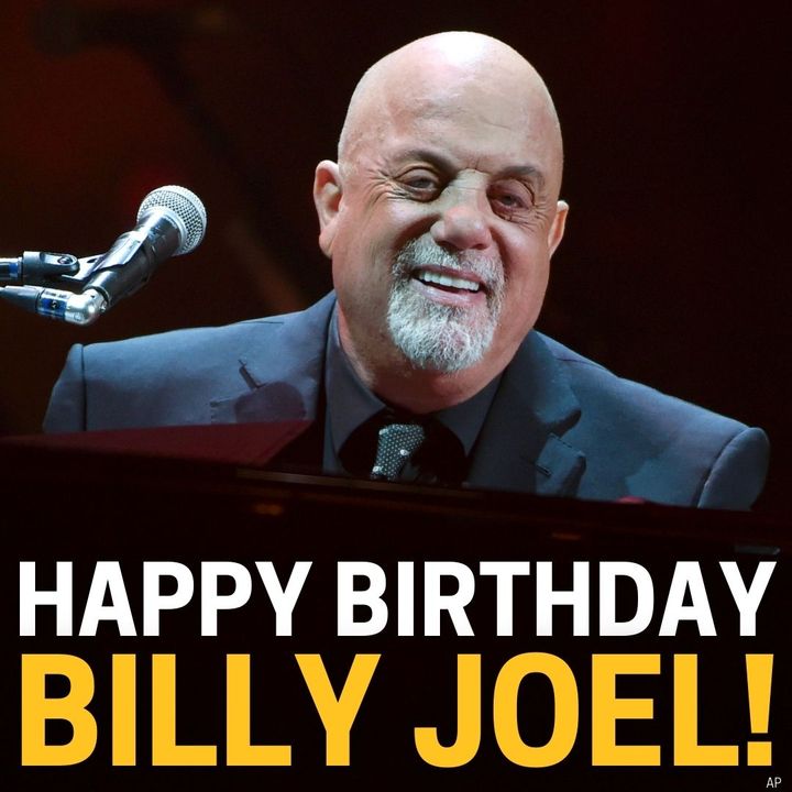 Happy 73rd Birthday to the Piano Man, Billy Joel. One of my absolutely, all-time favorite musicians! 
