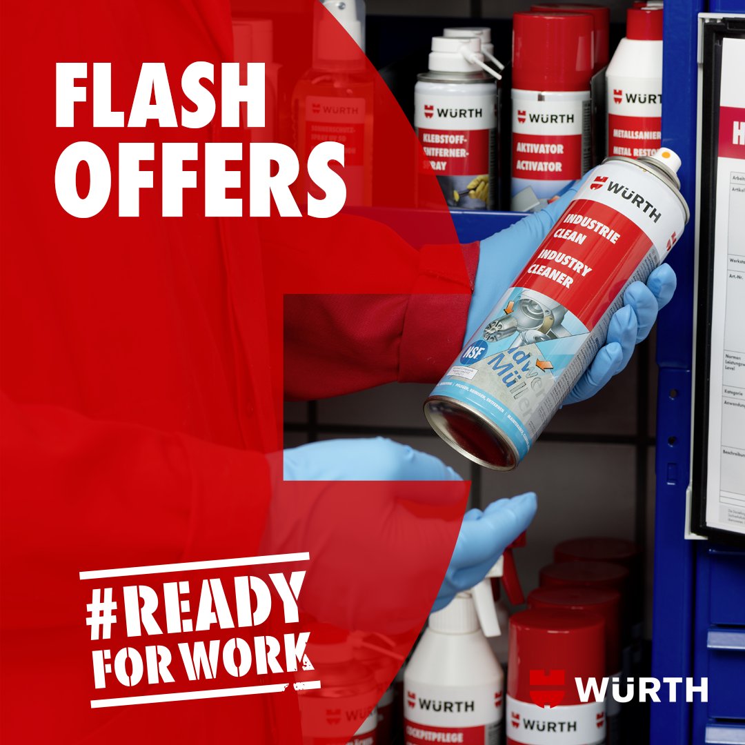 Wurth_Ireland's tweet photo. 🔴 We're back with more unbeatable #FlashOffers, but hurry, when they're gone, they're gone! ⏰
⚪ Log into your account to view our promotions: https://t.co/DfJlrt76Kk 🛒
#WurthIreland #ReadyForWork https://t.co/yE7i2mcDBj