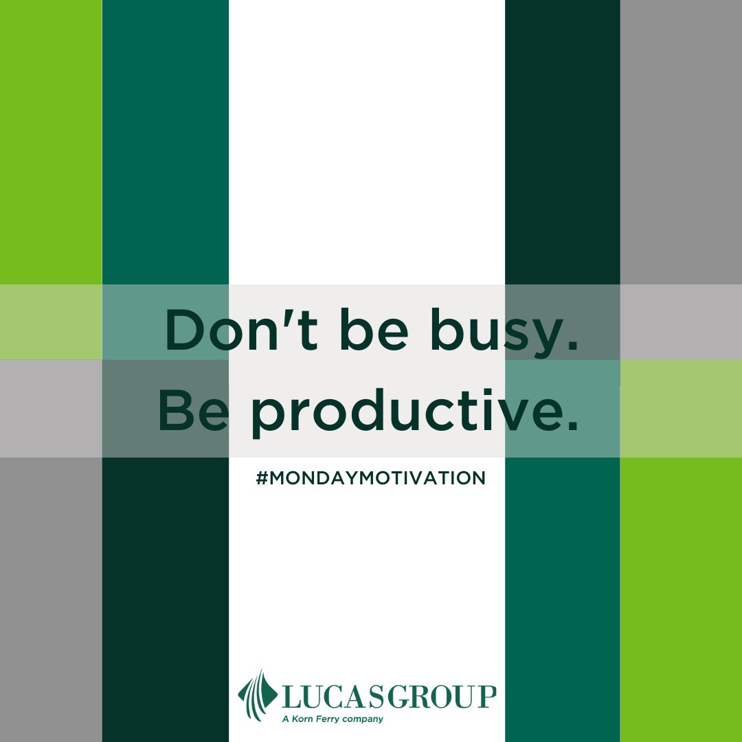 Lucas_Group's tweet photo. #MotivationMonday #MHAM https://t.co/jiIAwaFkRd