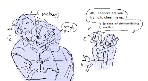 IF INGO GETS A CAT MOM Emmet gets a new dog brother !! its equality 
