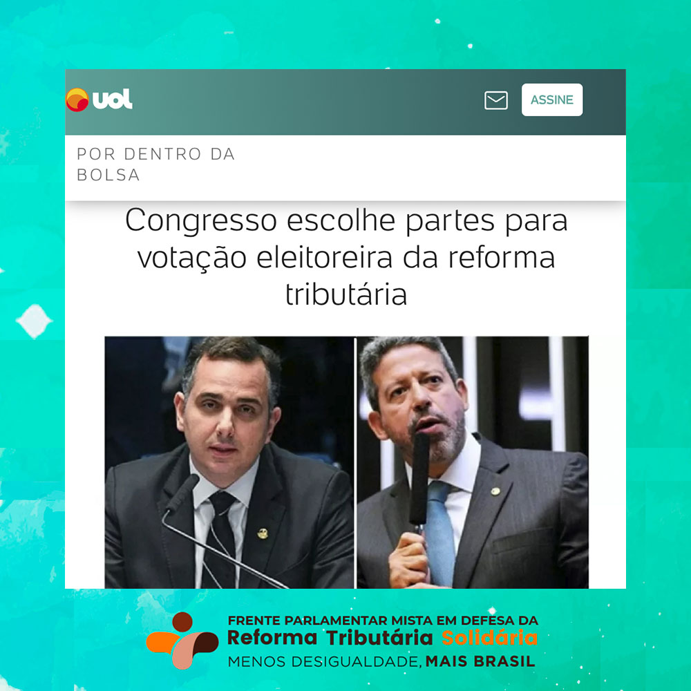 frentetribsolid's tweet photo. Os congressistas sinalizaram que desejam votar apenas os pontos mais populares da reforma, ou seja, a correção da tabela do Imposto de Renda de Pessoa Física (IRPF) e a taxação de lucros e dividendos.
Leia na íntegra em @UOL : https://t.co/TfH82LIupe https://t.co/SZUlu9kCfU