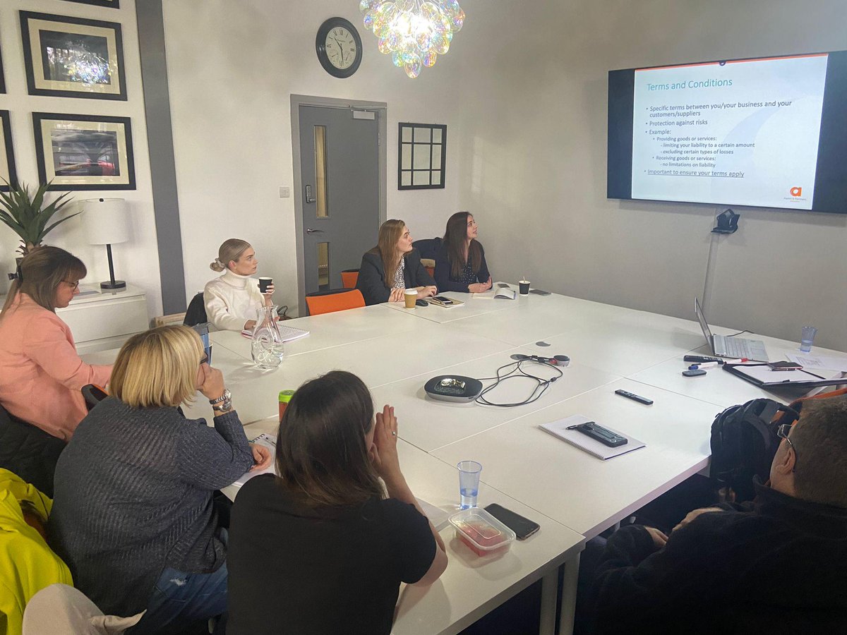 StartUpWirral's tweet photo. It was a pleasure to host our second StartUp workshop, #Managing Your Business', an essential workshop for those serious about running their own business.

Huge thanks for @AaronsLegal for this insightful presentation.

Our next workshop can be found at: https://t.co/HakrdpfGY1 https://t.co/3AUi10hsi2