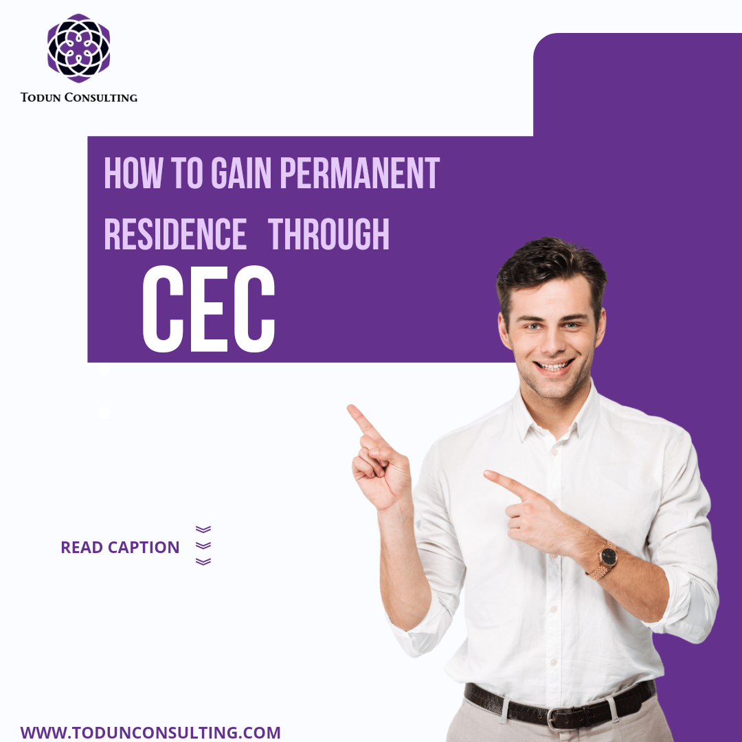 Todunconsulting's tweet photo. The Canadian Experience Class (CEC) is an immigration pathway managed by the Express Entry system for candidates who have worked in Canada and want to transition to Permanent Residence. 

Step 1- Ensure you Meet the CEC eligibility criteria 

In order to be eligible to apply un https://t.co/YFCeqFwIly