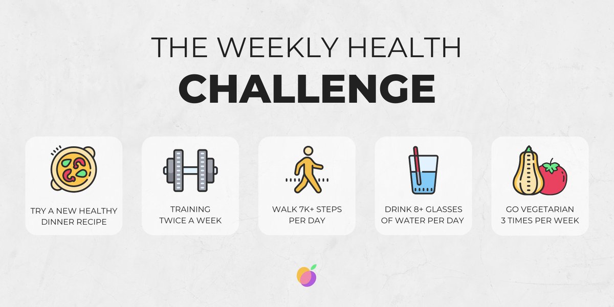 hitmeal_app's tweet photo. The weekly Health Challenge 💪 Are you in? 😉

Tag your friends in the comments below to join you 👫 https://t.co/J0Ns1yti9e