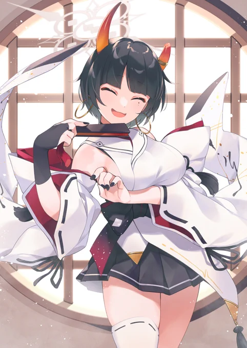 ニヤ様… #ブルアカ 