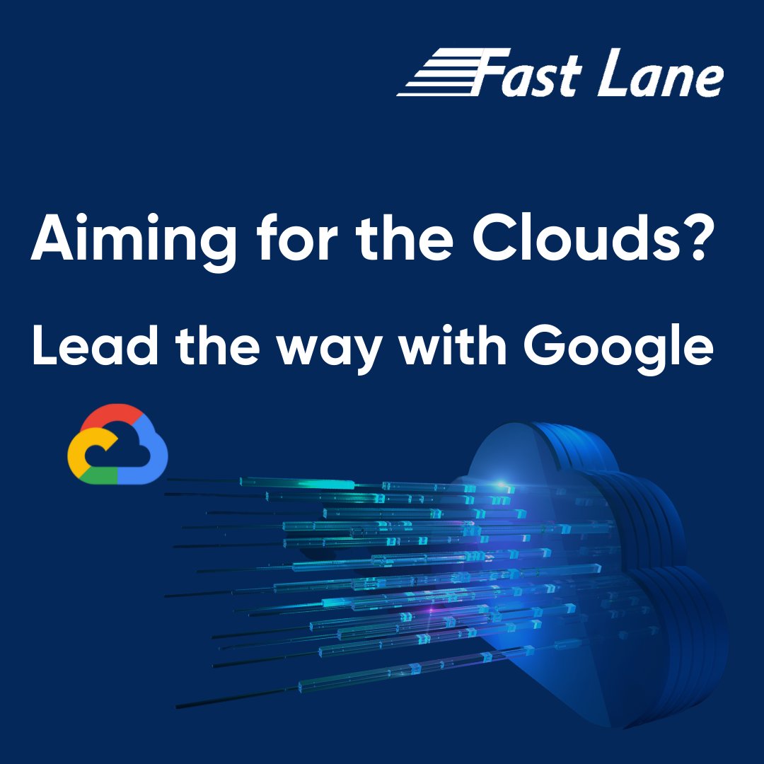 FastLaneUS's tweet photo. Fast Lane | Directions can accelerate your team's cloud technology initiatives with access to a full portfolio of Google Cloud courses and certification programs ☁️ Lead the way to the cloud: https://t.co/CgnsmeRUeE
#FastLane #Google #CloudComputing https://t.co/iAQ0cyPbH7