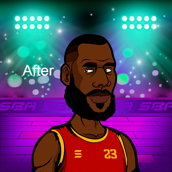 SolanaBasket's tweet photo. The last rework of our players, this time LEBRON! 🔥🔥

#HoldToPlay🏀

#NFT #NBA #NFTCommunity #NFTGiveaway #SolanaNFTs https://t.co/ZBJNSd7LuP
