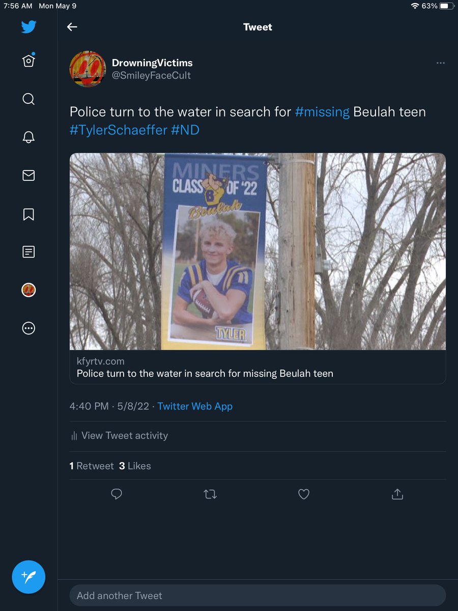 SmileyFaceCult's tweet photo. North Dakota and Minnesota next to each other. Both boys taken against will and in great danger. People ask what are Smiley Face Killers?  This is it.  Police not even looking for them.
#TylerSchaeffer #AustinRetterath https://t.co/OCelZTr27C