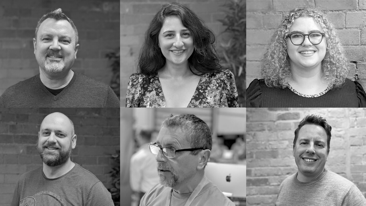 accountancymgr's tweet photo. Two days until Accountex! 🎉 

We thought we would introduce you to some of the team that will be there. Say hello to Marcus, Nevdish, Hayley, Neil, Adam and Alan👋 

We think they'd make a pretty cool band.....anyone got a good band name? 🤔

#accountex #accountancymanager https://t.co/swnwlPRQ5S