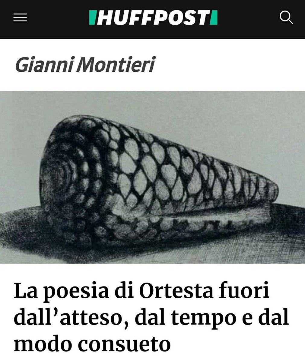 «Diventare meno e sempre meno», scrive Ortesta e io ho scritto che è quasi dolce che torni.
Cosimo Ortesta, tutte le poesie 

huffingtonpost.it/blog/2022/05/0…