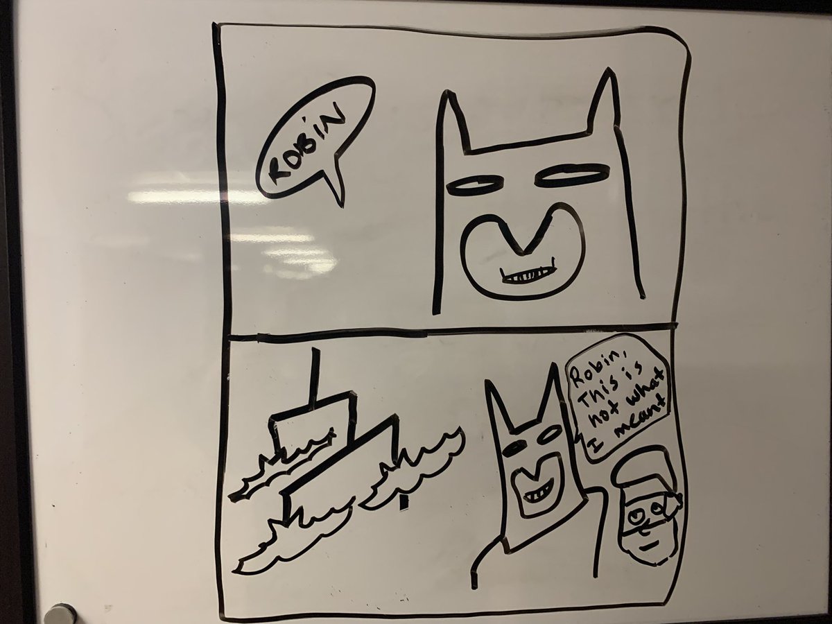 skhmavericks's tweet photo. Ms.Doddβs Door this week! ππ΄ #tothebatmobile π¦π¨ @NLESDCA https://t.co/pOWLxhgwCa