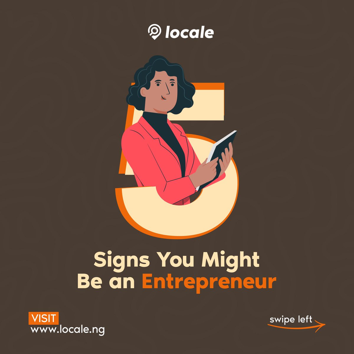 Pronalytics_'s tweet photo. Ever wondered if you were an entrepreneur? You should check out this list. You may not have all of these traits or skills, but if you have some, it's a positive sign.
Want to join the LOCALE family? Click the link in our bio to visit/sign up on our website! 
#SearchLocateReview https://t.co/RY3mC06mkh