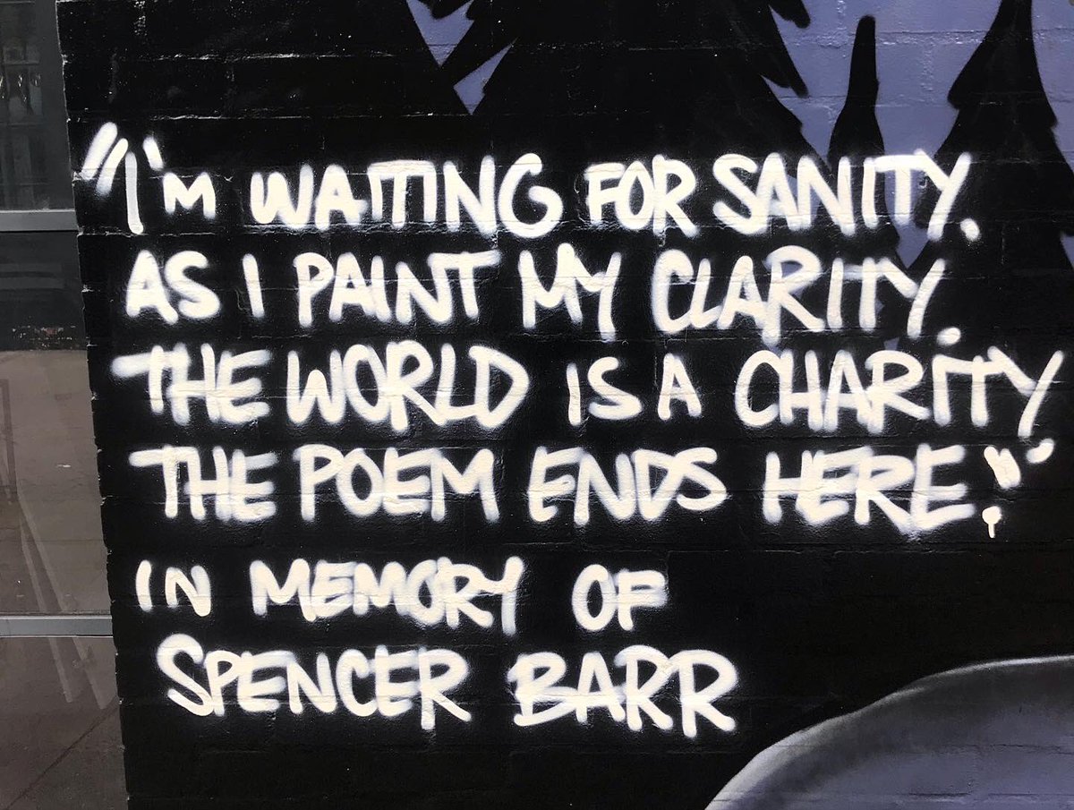 This <a href="/Bham_Childrens/">Bham Children's Hosp 💙</a> mural (painted by <a href="/we_do_graffiti/">GraffitiArtist.com</a>) on Gibb Street is to show support for young people with a diagnosis of #borderlinepersonalitydisorder 👍