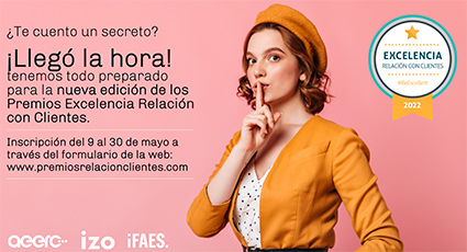RelacionCliente's tweet photo. Hoy se abre la inscripción para participar en los #PremiosERC2022, organizados por la @AEERC_es en colaboración con @IZOInsights e @ifaes. Toda la información aquí. Suerte a todas las #empresas  participantes. #BeWinner #BeExcellent🍀🙂👇
https://t.co/TJX7B3I4D6 https://t.co/04wyGuZYXW