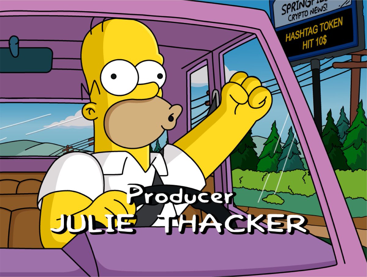 HashtagCryp2's tweet photo. We all know that The Simpsons will be right again, don't we? 
BUY NOW AT - https://t.co/yAFMqA1aGH

#Crypto 
#token 
#cryptocurrency 
#cryptotrading https://t.co/ecuCjGtVtI