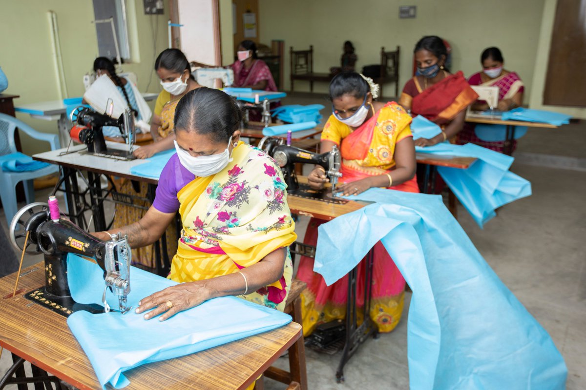 sterlite_copper's tweet photo. Training our Sakhi women to become the Master Trainers of their community. The objective of this initiative is to empower women through entrepreneurship and skill training.  

#SterliteCares #Sakhi #WomenEmpowerment #WomenLeaders #Women #WomenEmpoweringWomen https://t.co/U0ksKVnMdP